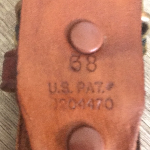 Vintage Philmont Western Leather Belt Boy Scouts size 38 - Picture 2 of 5